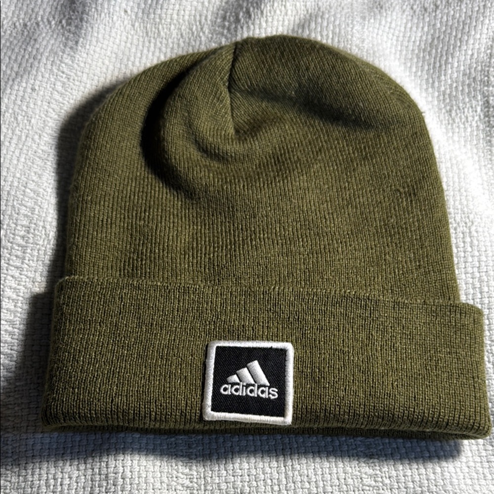 Adidas Olive Green Beanie